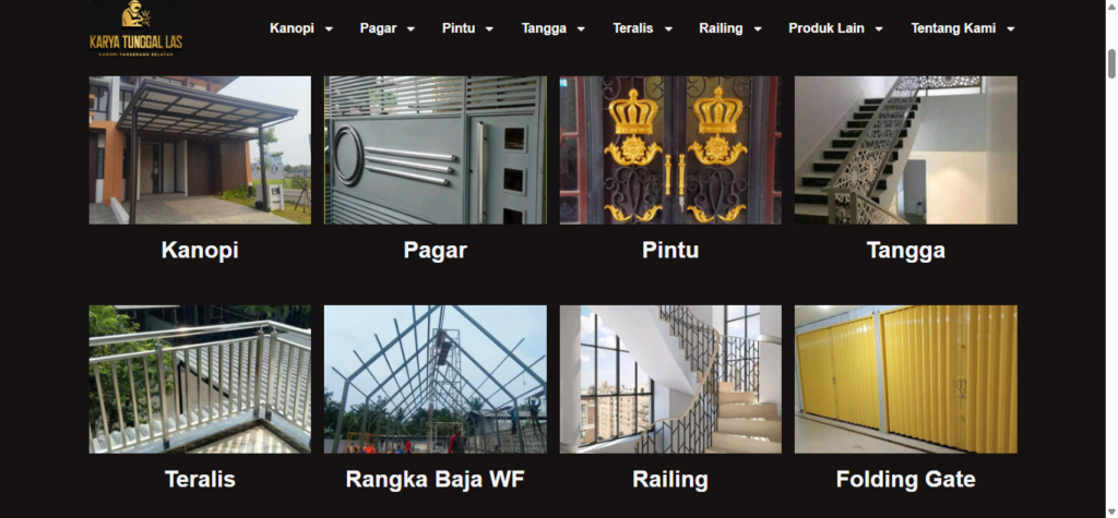 Karya Tunggal Las: Perencanaan dan Survei Lokasi Menjadi Kunci Hasil Pengerjaan Kanopi dan Pagar yang Presisi